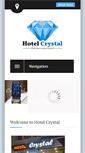 Mobile Screenshot of hotelcrystal.co.in
